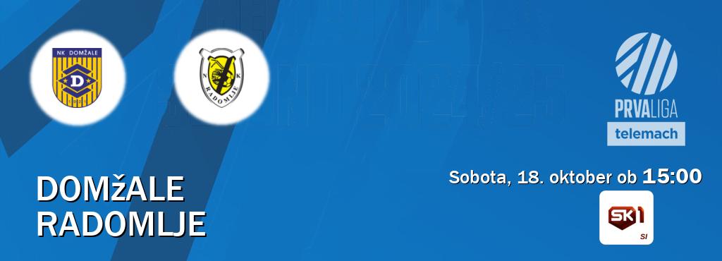 Domžale in Radomlje v živo na Sportklub 1. Prenos tekme bo v sobota, 18. oktober ob 15:00 Domžale in Radomlje v živo na Sportklub 1. Prenos tekme bo v sobota, 18. oktober ob 15:00
