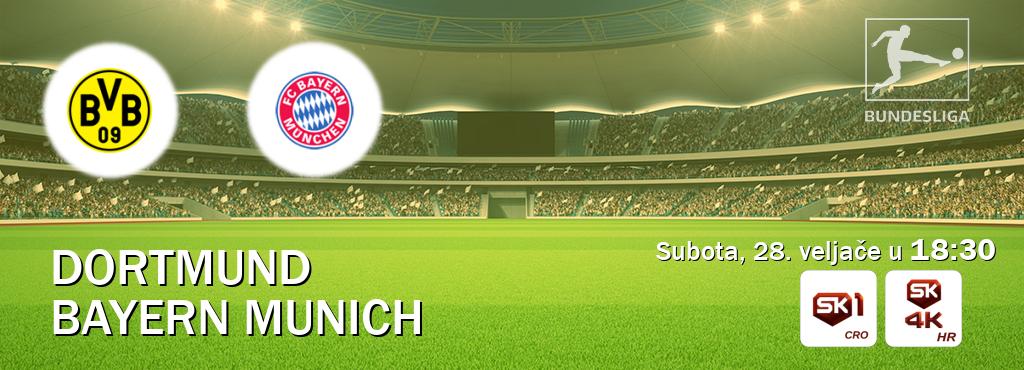 Izravni prijenos utakmice Dortmund i Bayern Munich pratite uživo na Sportklub 1 i Sportklub 4K (subota, 28. veljače u  18:30).