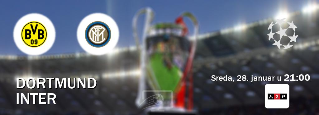 Izravni prijenos utakmice Dortmund i Inter pratite uživo na Arena Premium 2 (sreda, 28. januar u 21:00). Izravni prijenos utakmice Dortmund i Inter pratite uživo na Arena Premium 2 (sreda, 28. januar u 21:00).