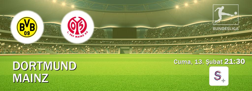 Karşılaşma Dortmund - Mainz S Sport +'den canlı yayınlanacak (Cuma, 13. Şubat  21:30).