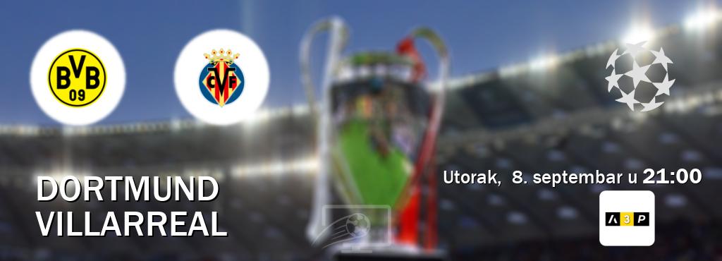 Izravni prijenos utakmice Dortmund i Villarreal pratite uživo na Arena Premium 3 (utorak, 8. septembar u 21:00). Izravni prijenos utakmice Dortmund i Villarreal pratite uživo na Arena Premium 3 (utorak, 8. septembar u 21:00).