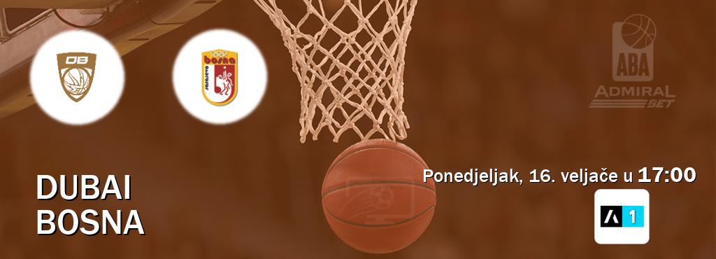 Izravni prijenos utakmice Dubai i Bosna pratite uživo na Arena Sport 1 (ponedjeljak, 16. veljače u  17:00).
