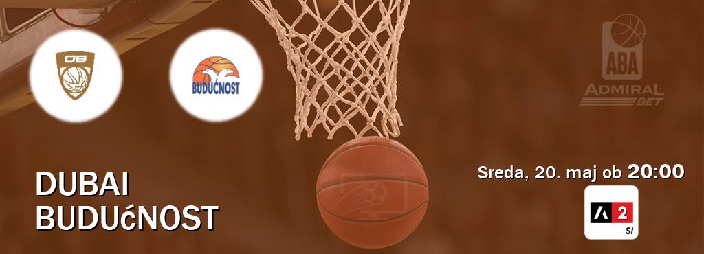 Dvoboj Dubai in Budućnost s prenosom tekme v živo na Arena Sport 2.