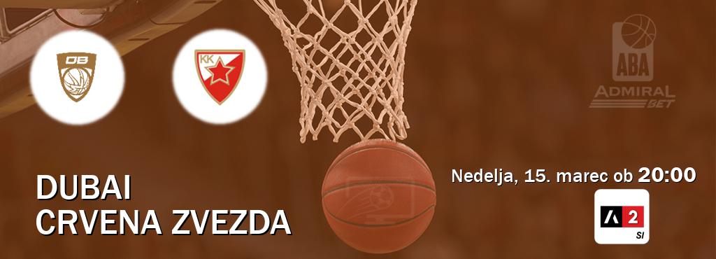 Ne zamudi prenosa tekme Dubai - Crvena zvezda v živo na Arena Sport 2.