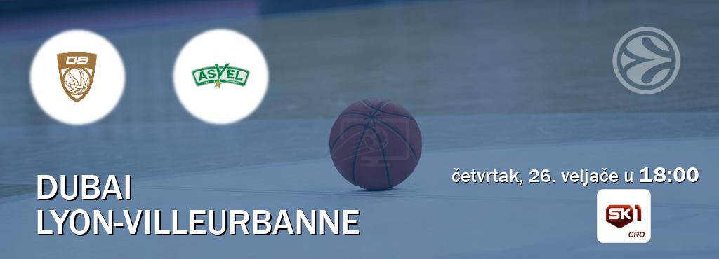 Izravni prijenos utakmice Dubai i Lyon-Villeurbanne pratite uživo na Sportklub 1 (četvrtak, 26. veljače u  18:00).