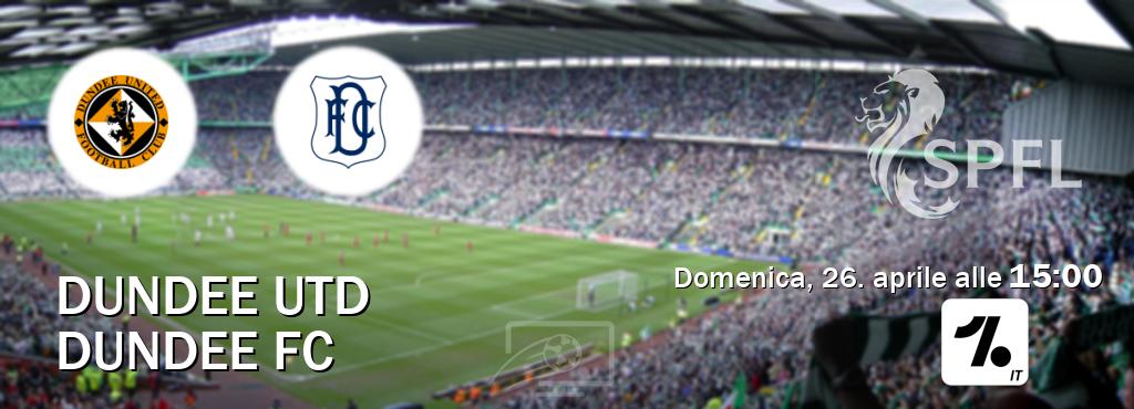 Il match Dundee Utd - Dundee FC sarà trasmesso in diretta TV su OneFootball Italia (ore 15:00)