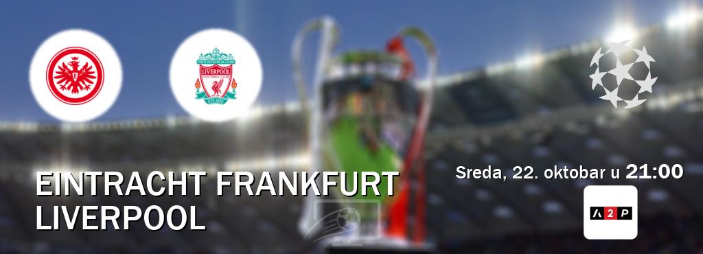 Izravni prijenos utakmice Eintracht Frankfurt i Liverpool pratite uživo na Arena Premium 2 (sreda, 22. oktobar u 21:00). Izravni prijenos utakmice Eintracht Frankfurt i Liverpool pratite uživo na Arena Premium 2 (sreda, 22. oktobar u 21:00).