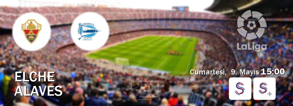 Karşılaşma Elche - Alaves S Sport ve S Sport +'den canlı yayınlanacak (Cumartesi,  9. Mayıs  15:00).