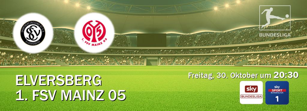 Das Spiel zwischen Elversberg und 1. FSV Mainz 05 wird am Freitag, 30. Oktober um 20:30, live vom Sky Bundesliga und Sky Bundesliga 1 übertragen. Das Spiel zwischen Elversberg und 1. FSV Mainz 05 wird am Freitag, 30. Oktober um 20:30, live vom Sky Bundesliga und Sky Bundesliga 1 übertragen.