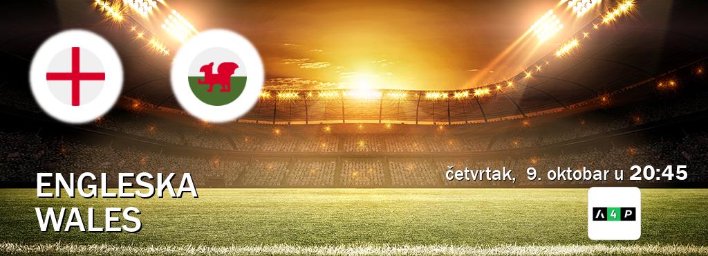 Izravni prijenos utakmice Engleska i Wales pratite uživo na Arena Premium 4 (četvrtak,  9. oktobar u  20:45).