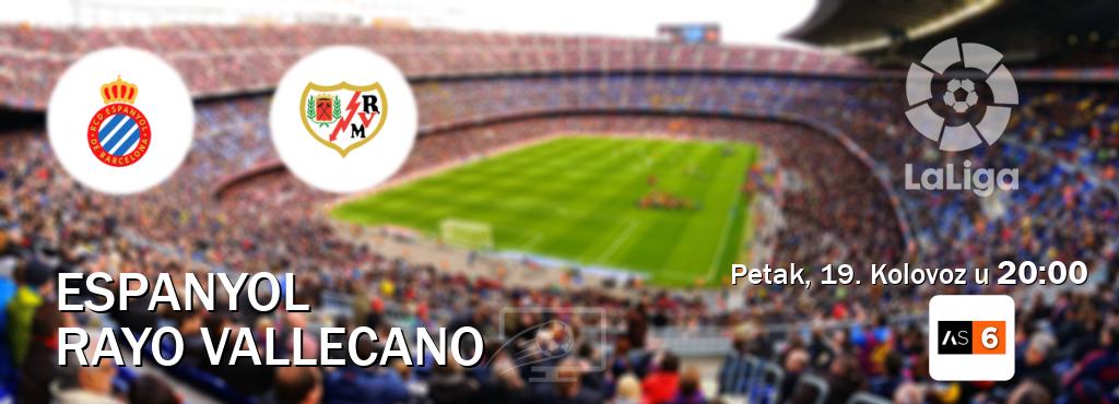 Izravni prijenos utakmice Espanyol i Rayo Vallecano pratite uživo na Arena Sport 6 (Petak, 19. Kolovoz u  20:00).
