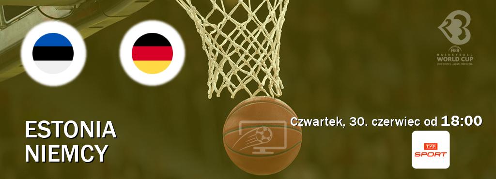 Gra między Estonia i Niemcy transmisja na żywo w TVP Sport (czwartek, 30. czerwiec od  18:00).
