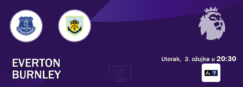 Izravni prijenos utakmice Everton i Burnley pratite uživo na Arena Sport 7 (utorak,  3. ožujka u  20:30).