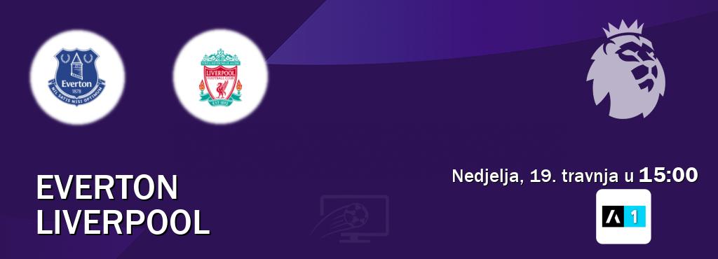 Izravni prijenos utakmice Everton i Liverpool pratite uživo na Arena Sport 1 (nedjelja, 19. travnja u 15:00). Izravni prijenos utakmice Everton i Liverpool pratite uživo na Arena Sport 1 (nedjelja, 19. travnja u 15:00).