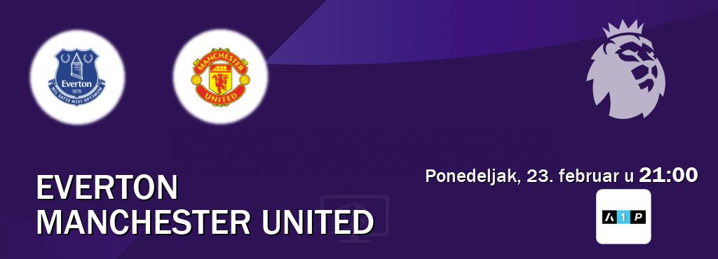 Izravni prijenos utakmice Everton i Manchester United pratite uživo na Arena Premium 1 (ponedeljak, 23. februar u  21:00).