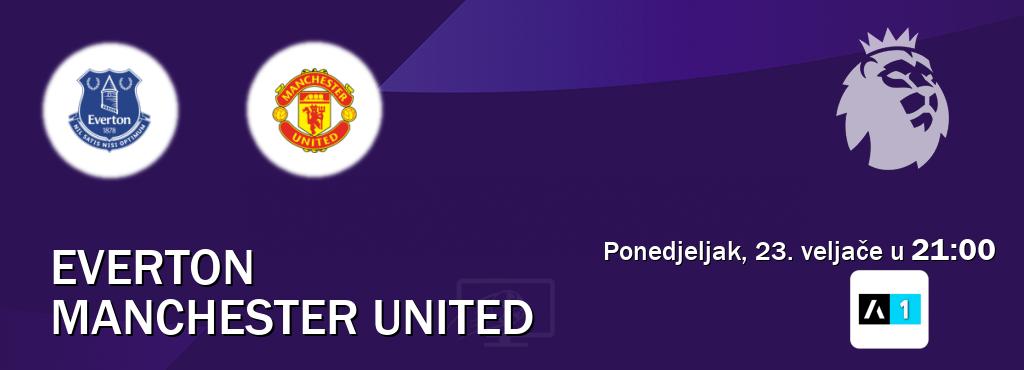 Izravni prijenos utakmice Everton i Manchester United pratite uživo na Arena Sport 1 (ponedjeljak, 23. veljače u  21:00).