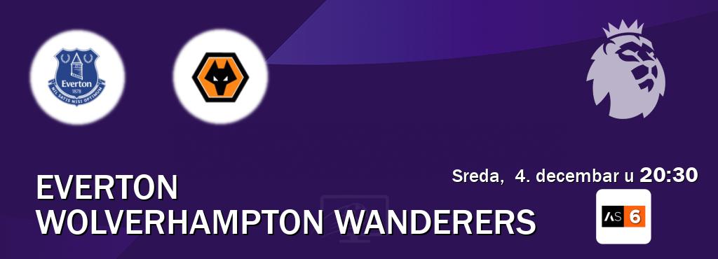 Izravni prijenos utakmice Everton i Wolverhampton Wanderers pratite uživo na Arena Sport 6 (sreda,  4. decembar u  20:30).