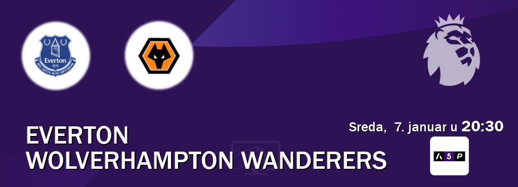 Izravni prijenos utakmice Everton i Wolverhampton Wanderers pratite uživo na Arena Premium 5 (sreda,  7. januar u  20:30).