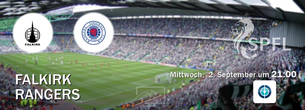 Das Spiel zwischen Falkirk und Rangers wird am Mittwoch,  2. September um  21:00, live vom Sportdigital FUSSBALL übertragen.