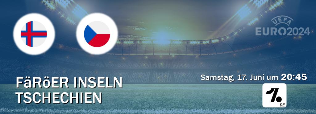 Das Spiel zwischen Färöer Inseln und Tschechien wird am Samstag, 17. Juni um  20:45, live vom OneFootball Deutschland übertragen.