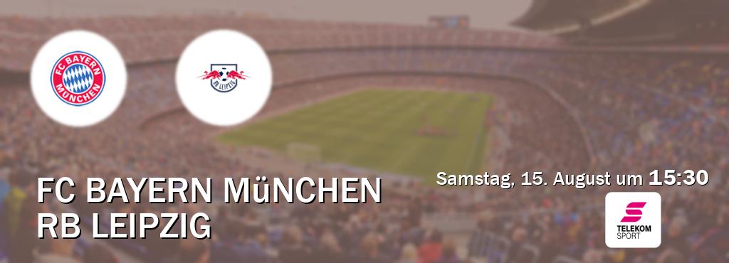 Das Spiel zwischen FC Bayern München und RB Leipzig wird am Samstag, 15. August um 15:30, live vom Magenta Sport übertragen. Das Spiel zwischen FC Bayern München und RB Leipzig wird am Samstag, 15. August um 15:30, live vom Magenta Sport übertragen.