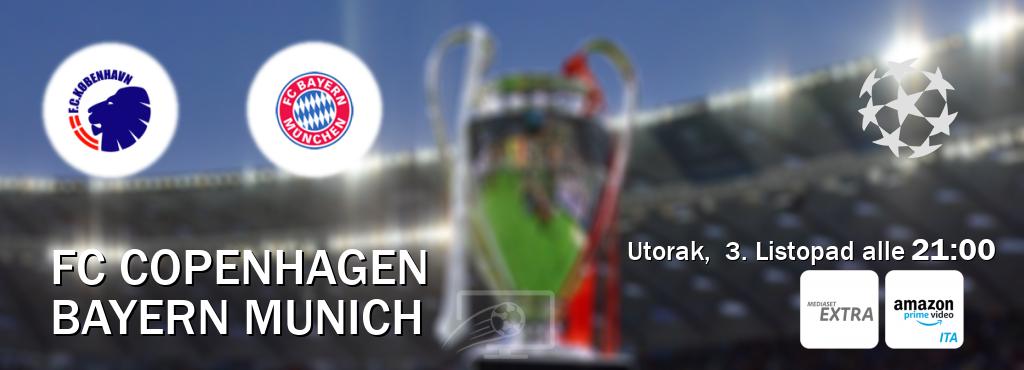 Il match FC Copenhagen - Bayern Munich sarà trasmesso in diretta TV su Mediaset Extra e Mediaset Infinity (ore 21:00)