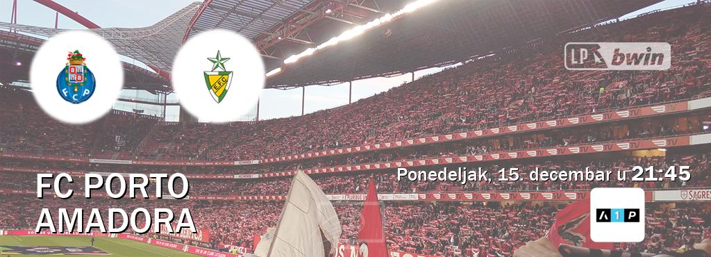 Izravni prijenos utakmice FC Porto i Amadora pratite uživo na Arena Premium 1 (ponedeljak, 15. decembar u 21:45). Izravni prijenos utakmice FC Porto i Amadora pratite uživo na Arena Premium 1 (ponedeljak, 15. decembar u 21:45).