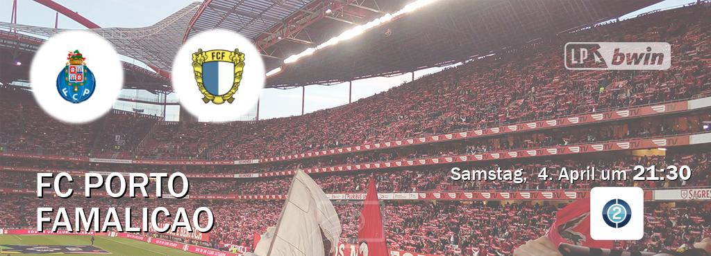 Das Spiel zwischen FC Porto und Famalicao wird am Samstag,  4. April um  21:30, live vom Sportdigital FUSSBALL 2 übertragen.