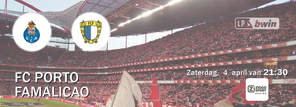 Wedstrijd tussen FC Porto en Famalicao live op tv bij Ziggo Sport 3 (zaterdag,  4. april van  21:30).