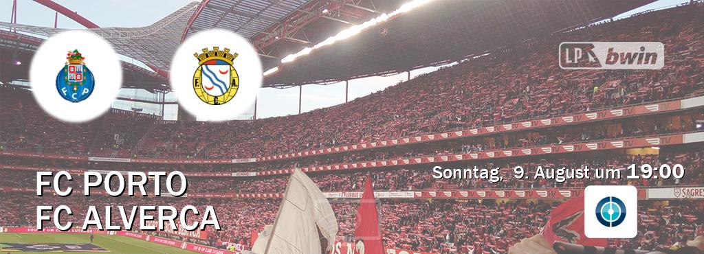 Das Spiel zwischen FC Porto und FC Alverca wird am Sonntag, 9. August um 19:00, live vom Sportdigital FUSSBALL übertragen. Das Spiel zwischen FC Porto und FC Alverca wird am Sonntag, 9. August um 19:00, live vom Sportdigital FUSSBALL übertragen.