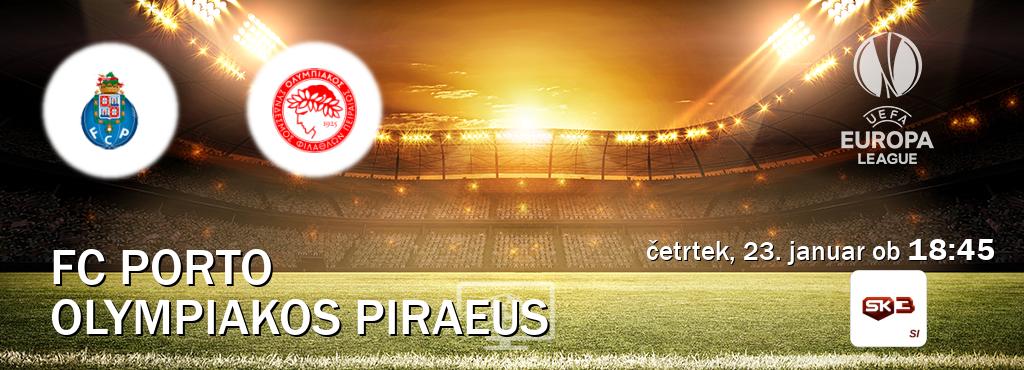 Ne zamudi prenosa tekme FC Porto - Olympiakos Piraeus v živo na Sportklub 3.