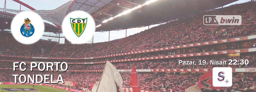 Karşılaşma FC Porto - Tondela S Sport +'den canlı yayınlanacak (Pazar, 19. Nisan  22:30).