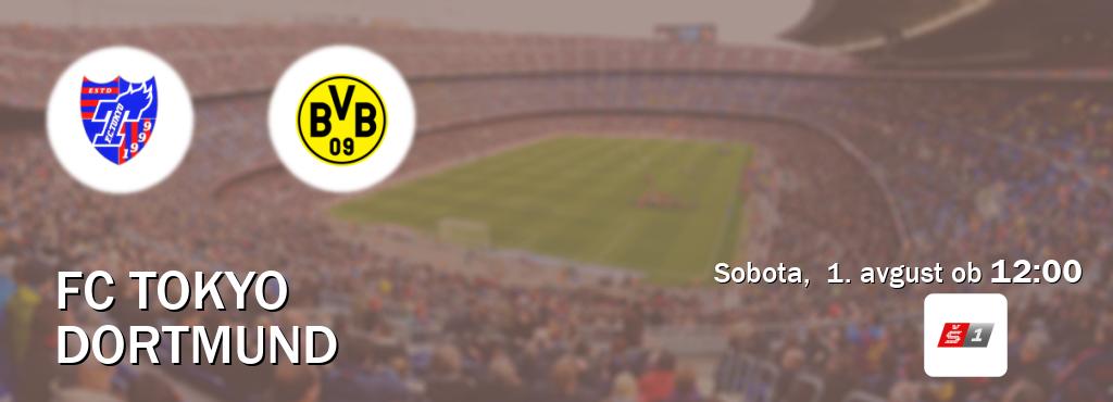 Prenos tekme med FC Tokyo in Dortmund v živo na Sport TV 1 (sobota,  1. avgust ob  12:00 uri).