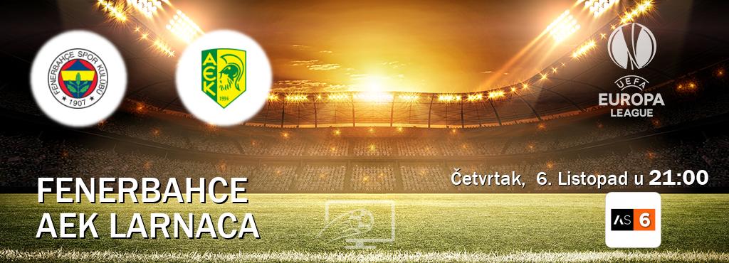 Izravni prijenos utakmice Fenerbahce i AEK Larnaca pratite uživo na Arena Sport 6 (Četvrtak,  6. Listopad u  21:00).