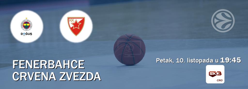 Izravni prijenos utakmice Fenerbahce i Crvena zvezda pratite uživo na Sportklub 3 (petak, 10. listopada u 19:45). Izravni prijenos utakmice Fenerbahce i Crvena zvezda pratite uživo na Sportklub 3 (petak, 10. listopada u 19:45).