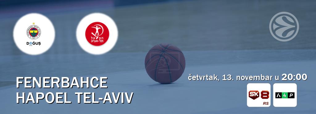 Izravni prijenos utakmice Fenerbahce i Hapoel Tel-Aviv pratite uživo na Sportklub 8 i Arena Premium 4 (četvrtak, 13. novembar u 20:00). Izravni prijenos utakmice Fenerbahce i Hapoel Tel-Aviv pratite uživo na Sportklub 8 i Arena Premium 4 (četvrtak, 13. novembar u 20:00).