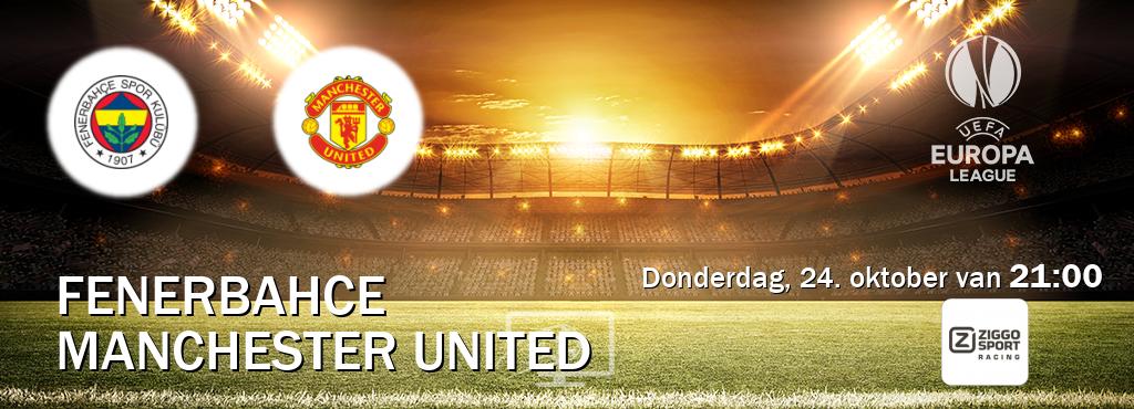 Wedstrijd tussen Fenerbahce en Manchester United live op tv bij Ziggo Sport 3 (donderdag, 24. oktober van  21:00).