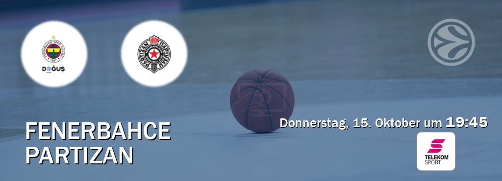 Das Spiel zwischen Fenerbahce und Partizan wird am Donnerstag, 15. Oktober um 19:45, live vom Magenta Sport übertragen. Das Spiel zwischen Fenerbahce und Partizan wird am Donnerstag, 15. Oktober um 19:45, live vom Magenta Sport übertragen.