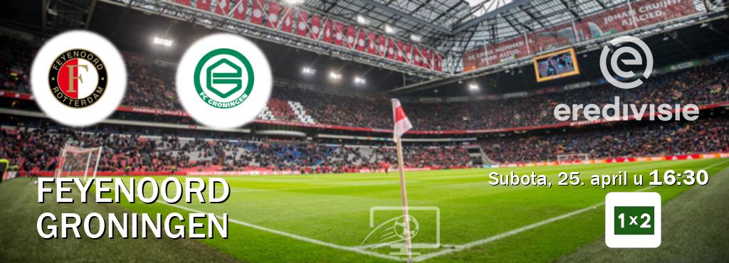 Izravni prijenos utakmice Feyenoord i Groningen pratite uživo na Arena Sport 1x2 (subota, 25. april u  16:30).