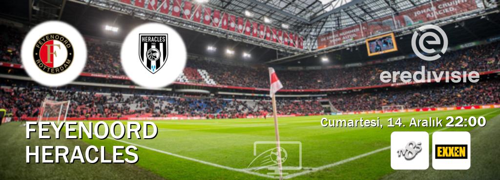 Karşılaşma Feyenoord - Heracles TV 8 Bucuk ve Exxen'den canlı yayınlanacak (Cumartesi, 14. Aralık  22:00).