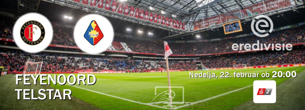 Ne zamudi prenosa tekme Feyenoord - Telstar v živo na Sport TV 2.