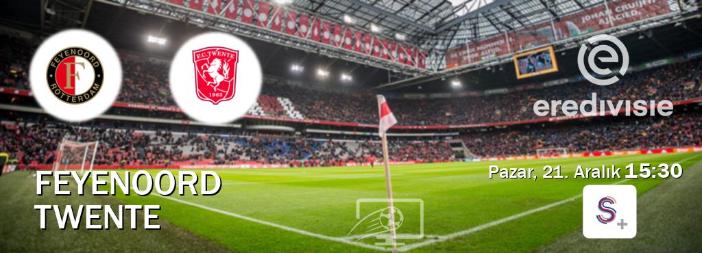 Karşılaşma Feyenoord - Twente S Sport +'den canlı yayınlanacak (Pazar, 21. Aralık  15:30).