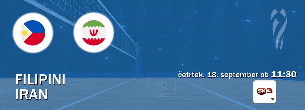 Ne zamudi prenosa tekme Filipini - Iran v živo na Sportklub 3. Ne zamudi prenosa tekme Filipini - Iran v živo na Sportklub 3.