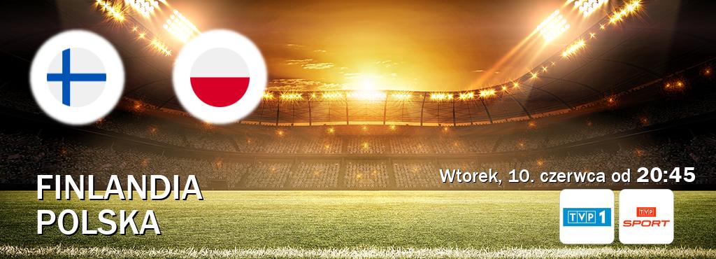 Gra między Finlandia i Polska transmisja na żywo w TVP 1 i TVP Sport (wtorek, 10. czerwca od  20:45).