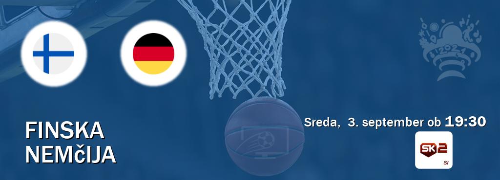 Dvoboj Finska in Nemčija s prenosom tekme v živo na Sportklub 2.