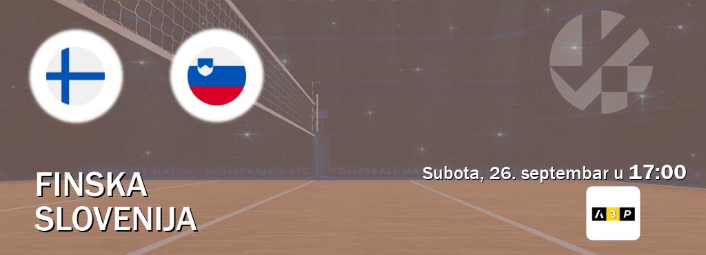 Izravni prijenos utakmice Finska i Slovenija pratite uživo na Arena Premium 3 (subota, 26. septembar u 17:00). Izravni prijenos utakmice Finska i Slovenija pratite uživo na Arena Premium 3 (subota, 26. septembar u 17:00).