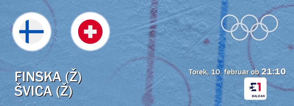 Ne zamudi prenosa tekme Finska (Ž) - Švica (Ž) v živo na Eurosport 1.