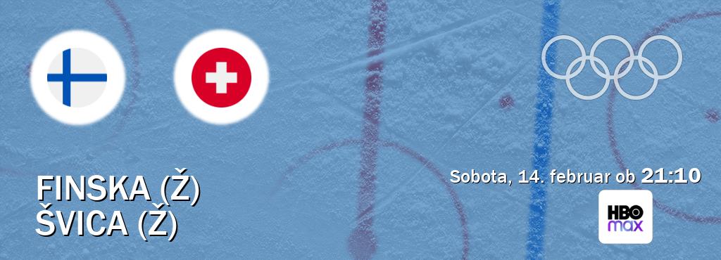 Ne zamudi prenosa tekme Finska (Ž) - Švica (Ž) v živo na HBO Max.