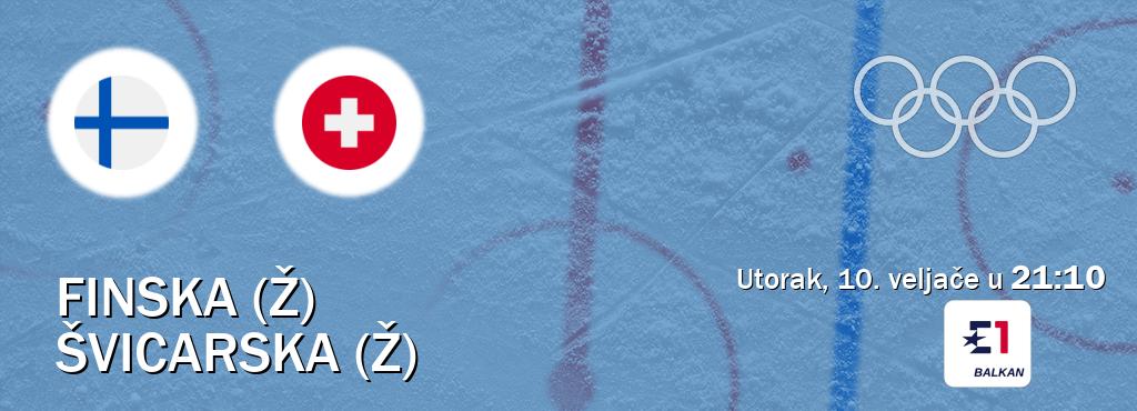 Izravni prijenos utakmice Finska (Ž) i Švicarska (Ž) pratite uživo na Eurosport (utorak, 10. veljače u  21:10).