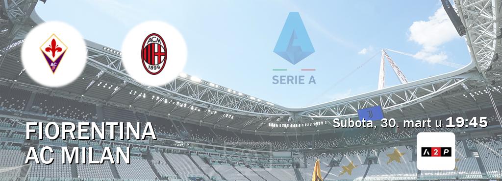 Izravni prijenos utakmice Fiorentina i AC Milan pratite uživo na Arena Premium 2 (subota, 30. mart u  19:45).